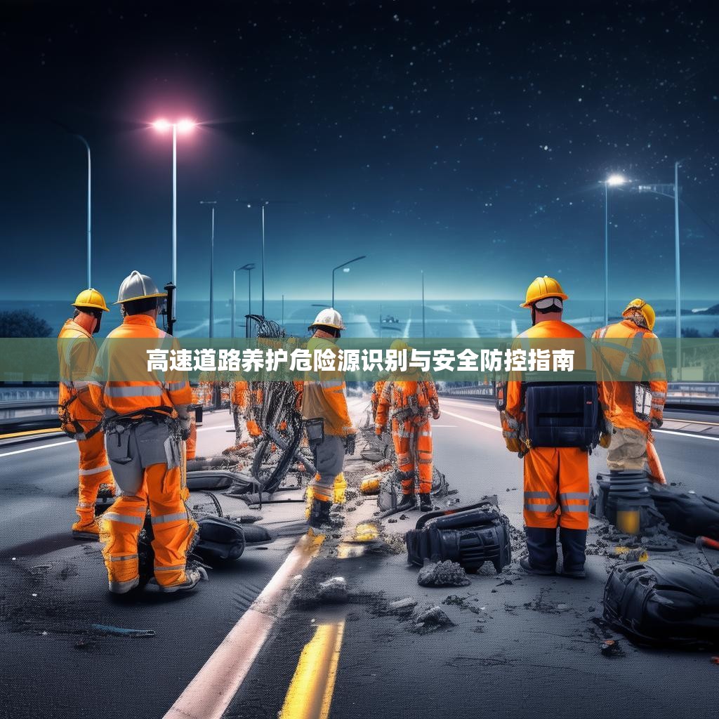 高速道路养护危险源识别与安全防控指南