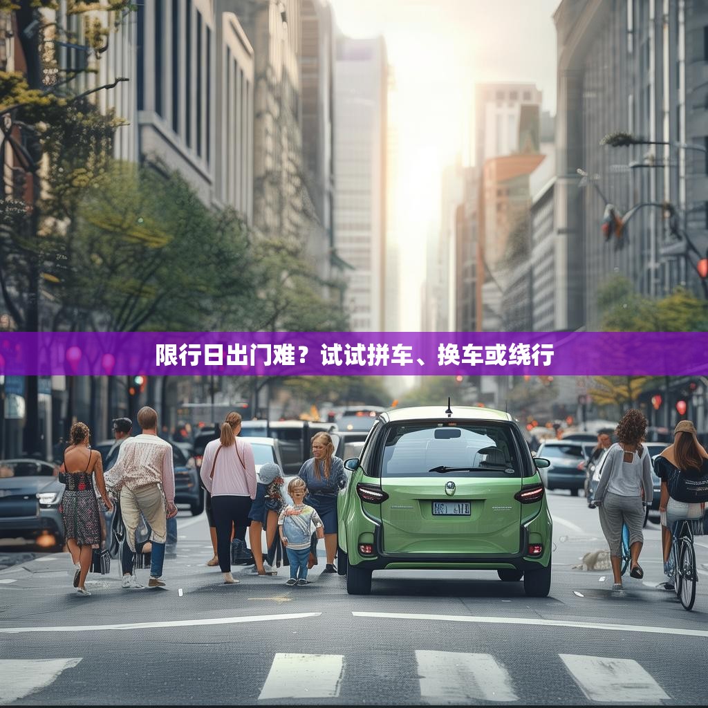 限行日出门难？试试拼车、换车或绕行
