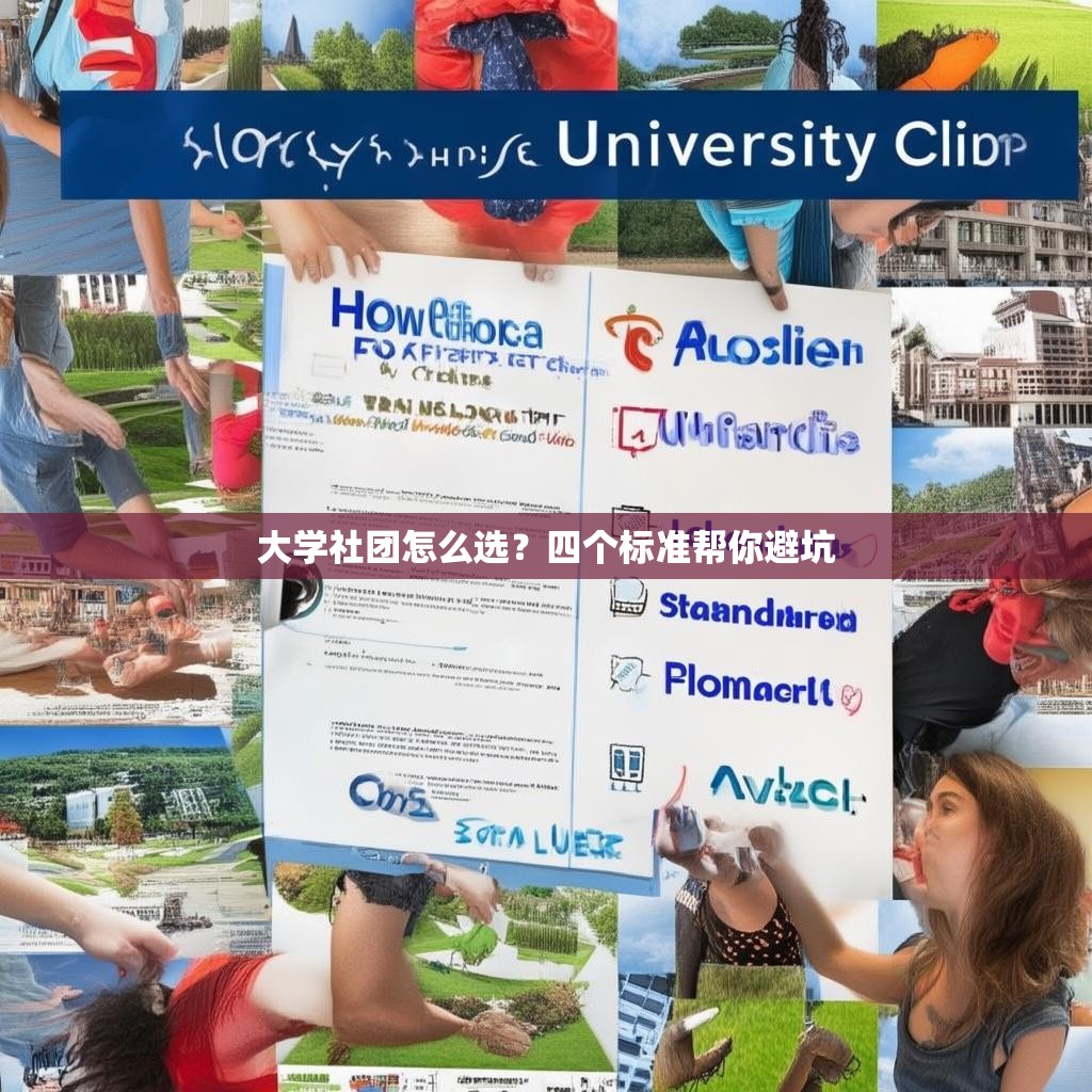 大学社团怎么选？四个标准帮你避坑