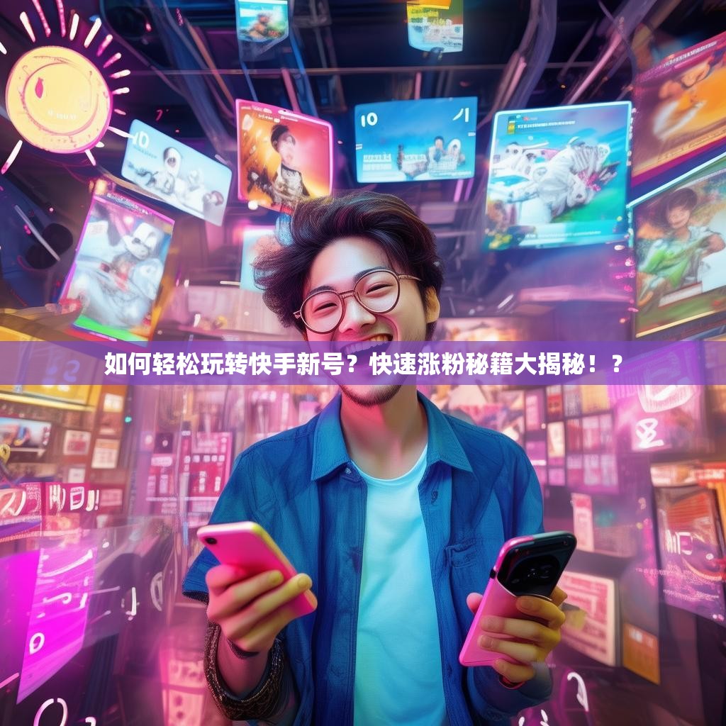 如何轻松玩转快手新号？快速涨粉秘籍大揭秘！？