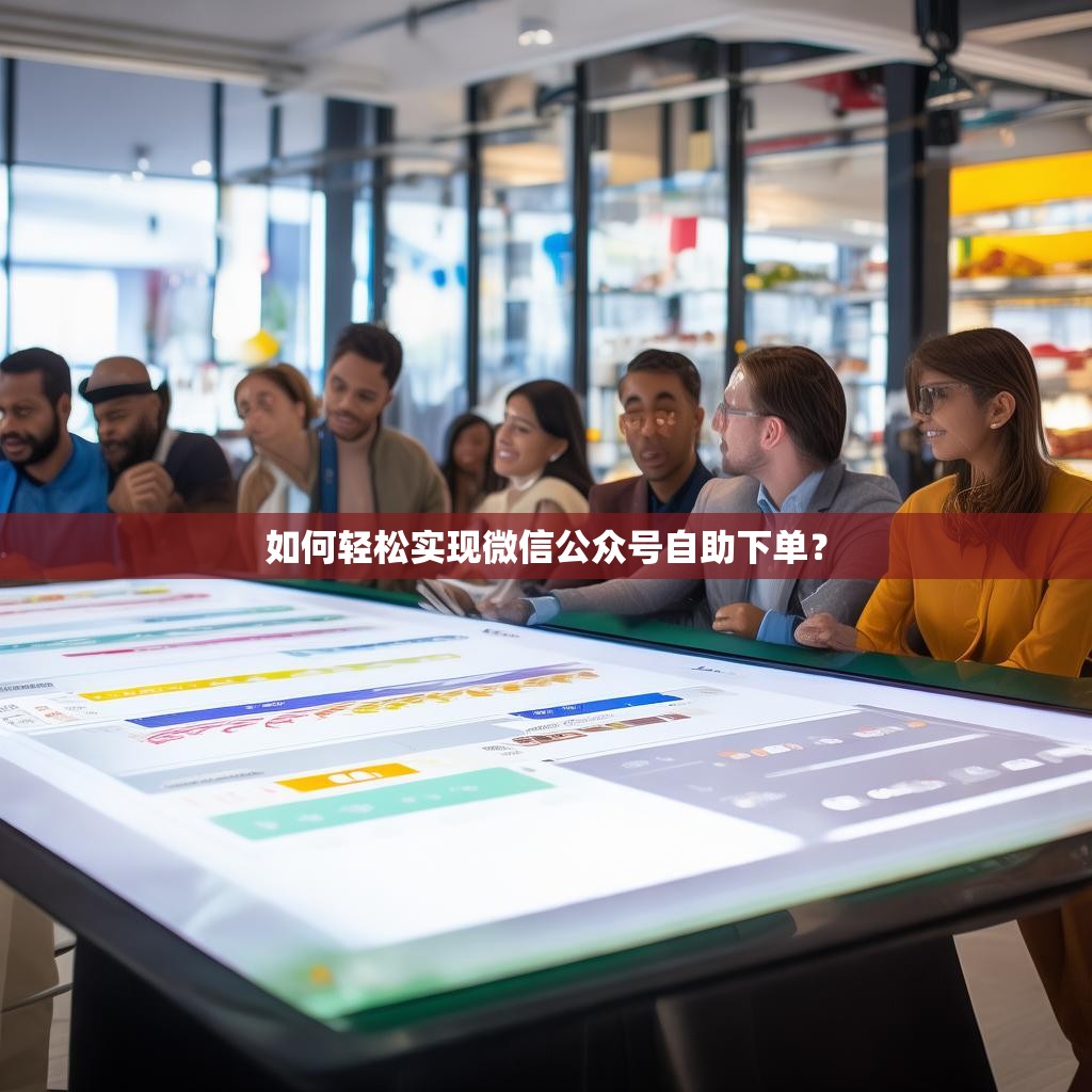 如何轻松实现微信公众号自助下单？