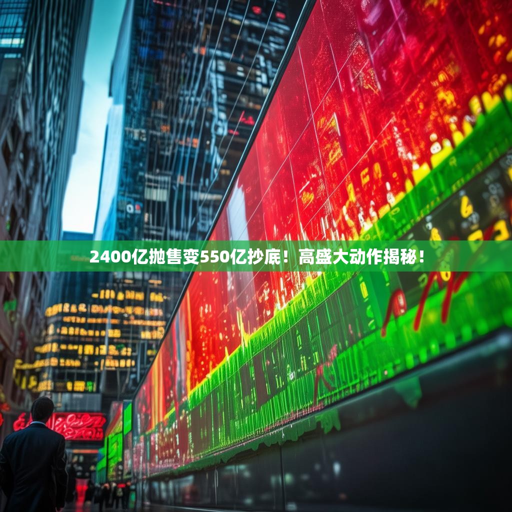 2400亿抛售变550亿抄底！高盛大动作揭秘！