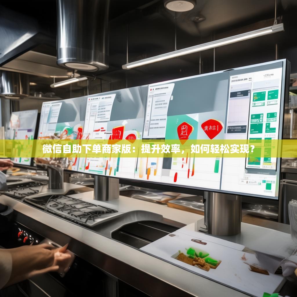 微信自助下单商家版：提升效率，如何轻松实现？