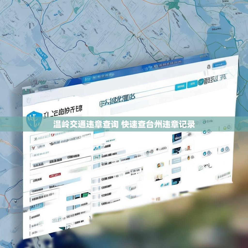 温岭交通违章查询 快速查台州违章记录
