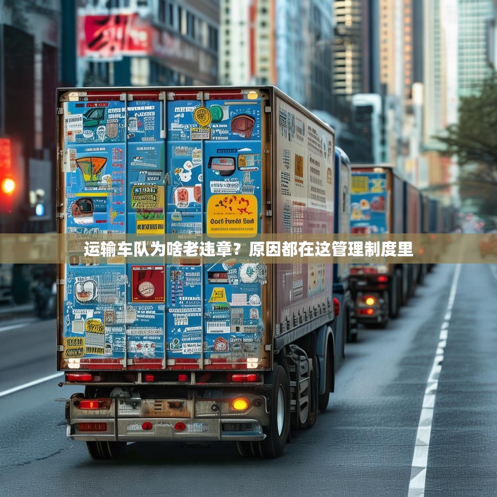 运输车队为啥老违章？原因都在这管理制度里
