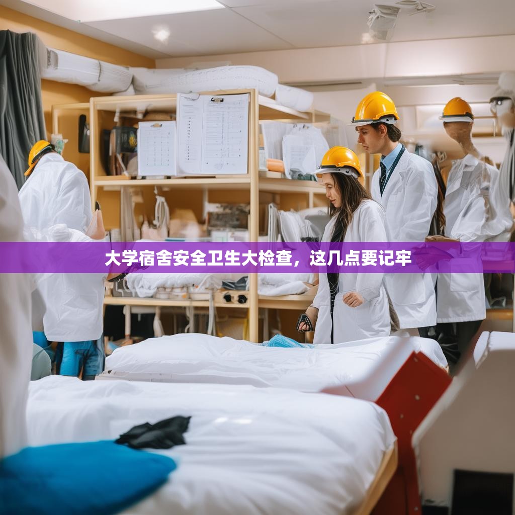 大学宿舍安全卫生大检查，这几点要记牢