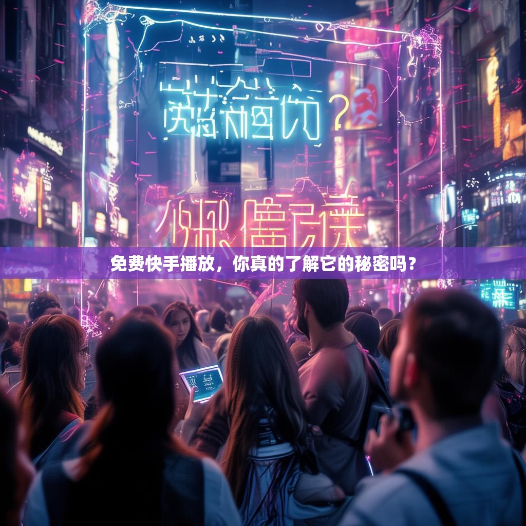 免费快手播放，你真的了解它的秘密吗？