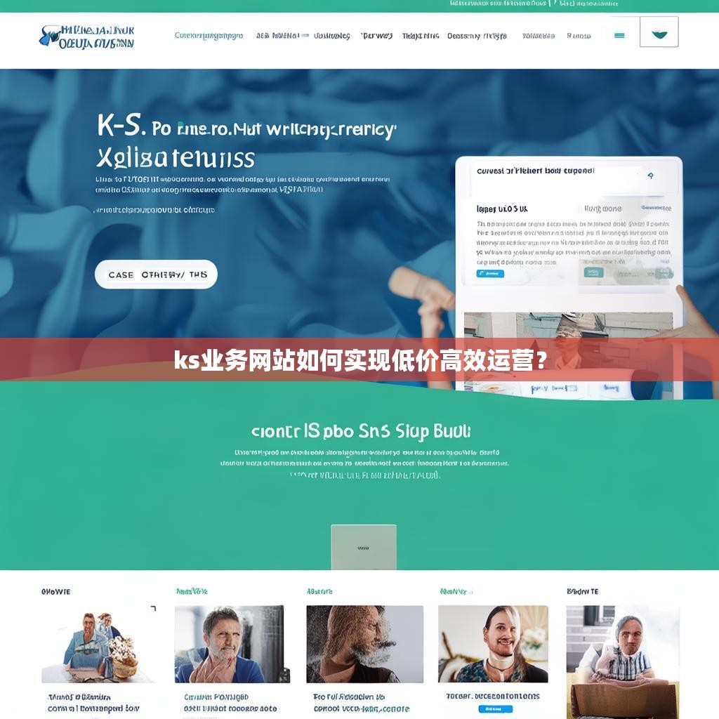 ks业务网站如何实现低价高效运营？
