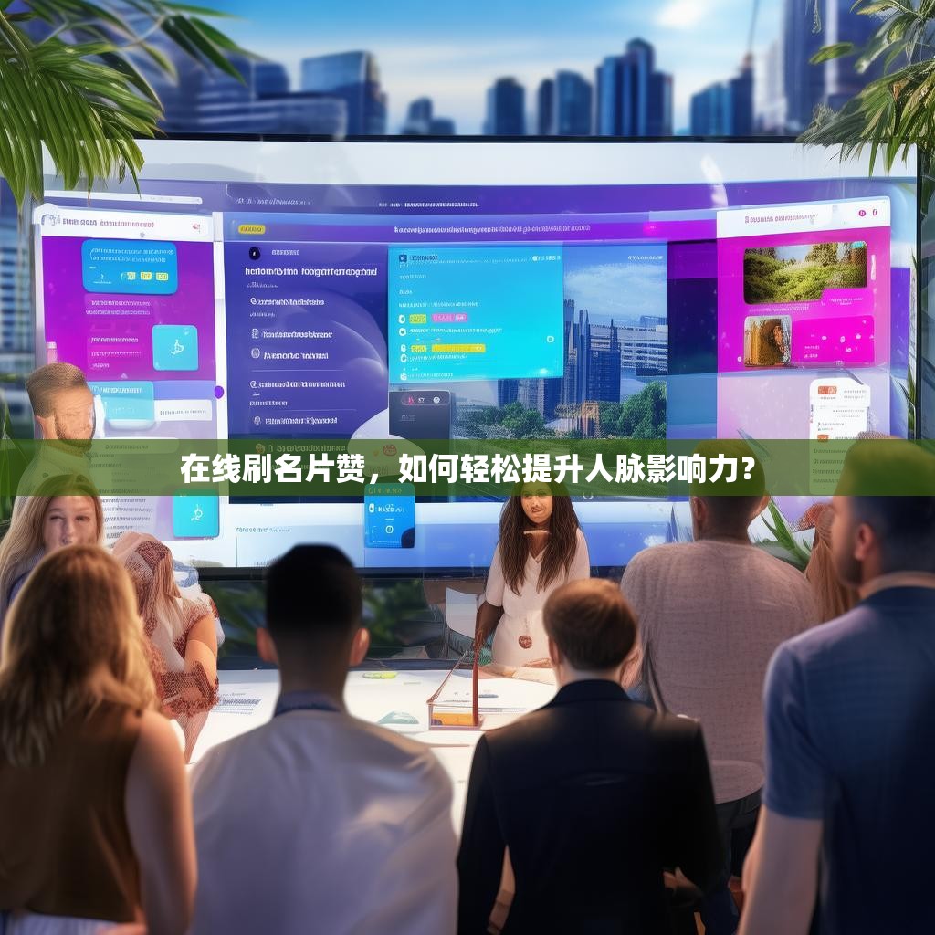 在线刷名片赞，如何轻松提升人脉影响力？