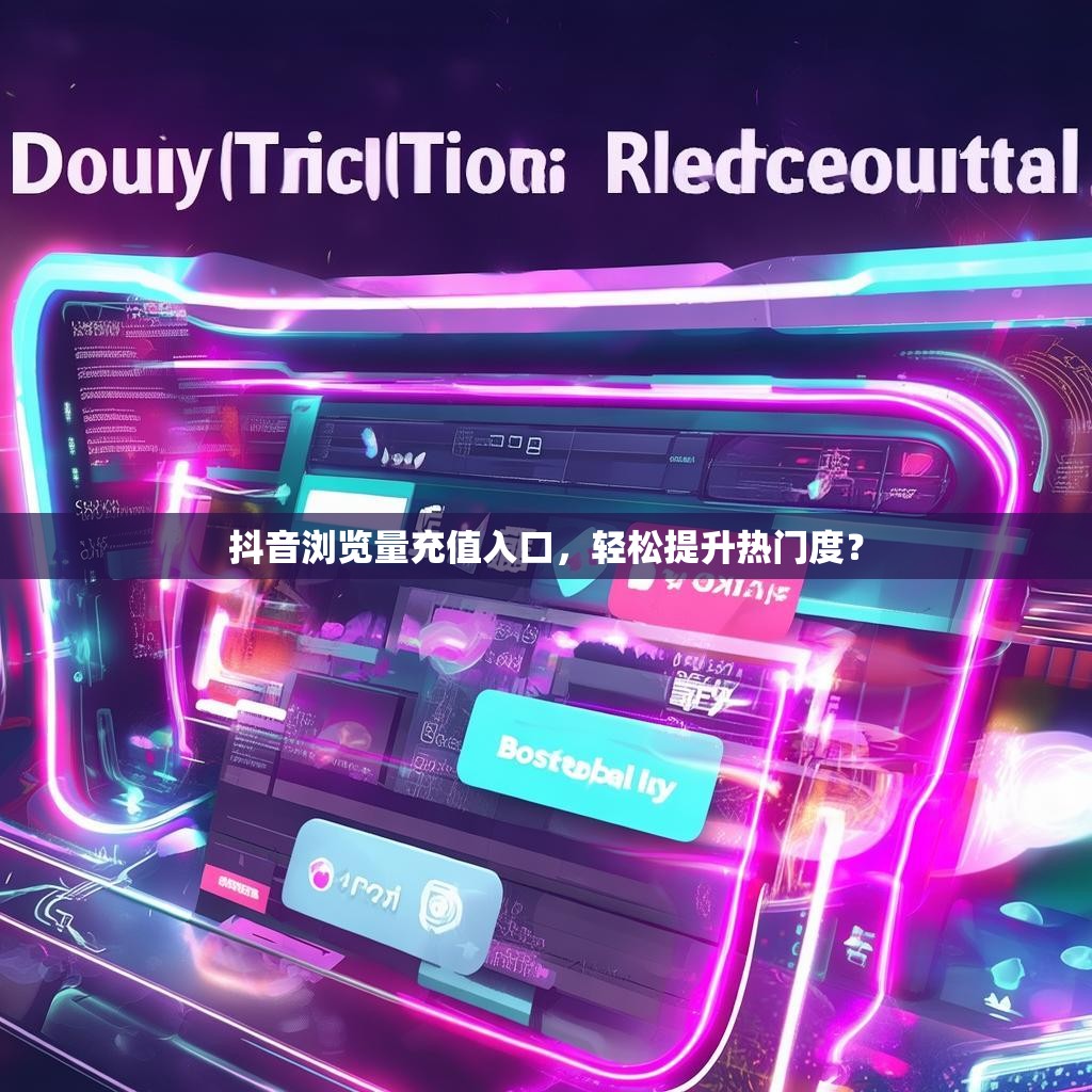 抖音浏览量充值入口，轻松提升热门度？