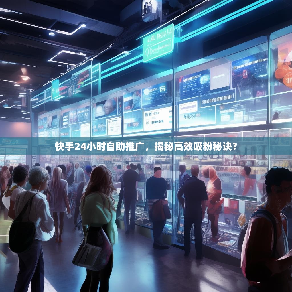 快手24小时自助推广，揭秘高效吸粉秘诀？