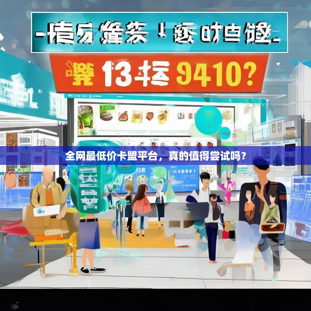 全网最低价卡盟平台，真的值得尝试吗？