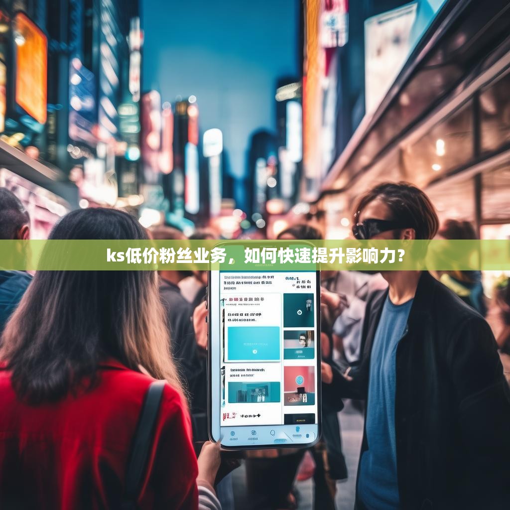 ks低价粉丝业务，如何快速提升影响力？