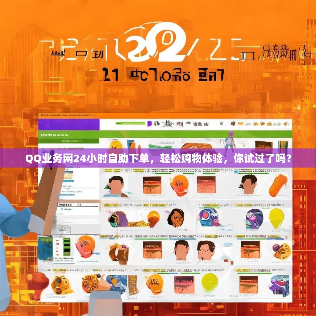 QQ业务网24小时自助下单，轻松购物体验，你试过了吗？