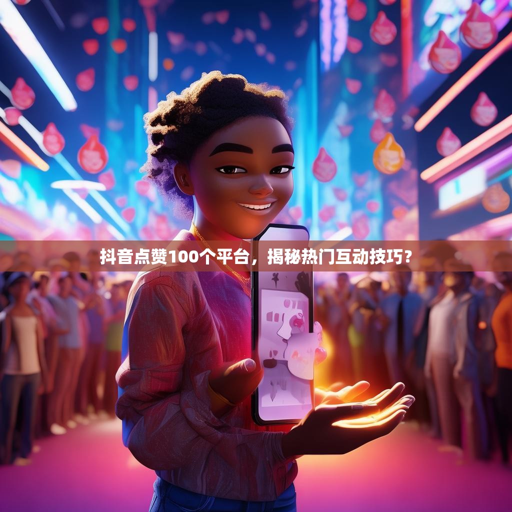 抖音点赞100个平台，揭秘热门互动技巧？