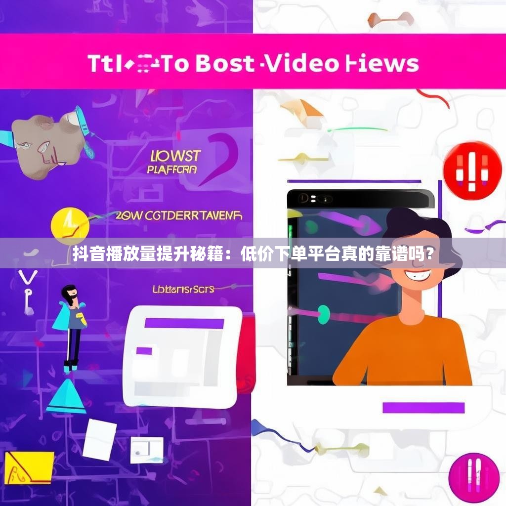 抖音播放量提升秘籍:低价下单平台真的靠谱吗?