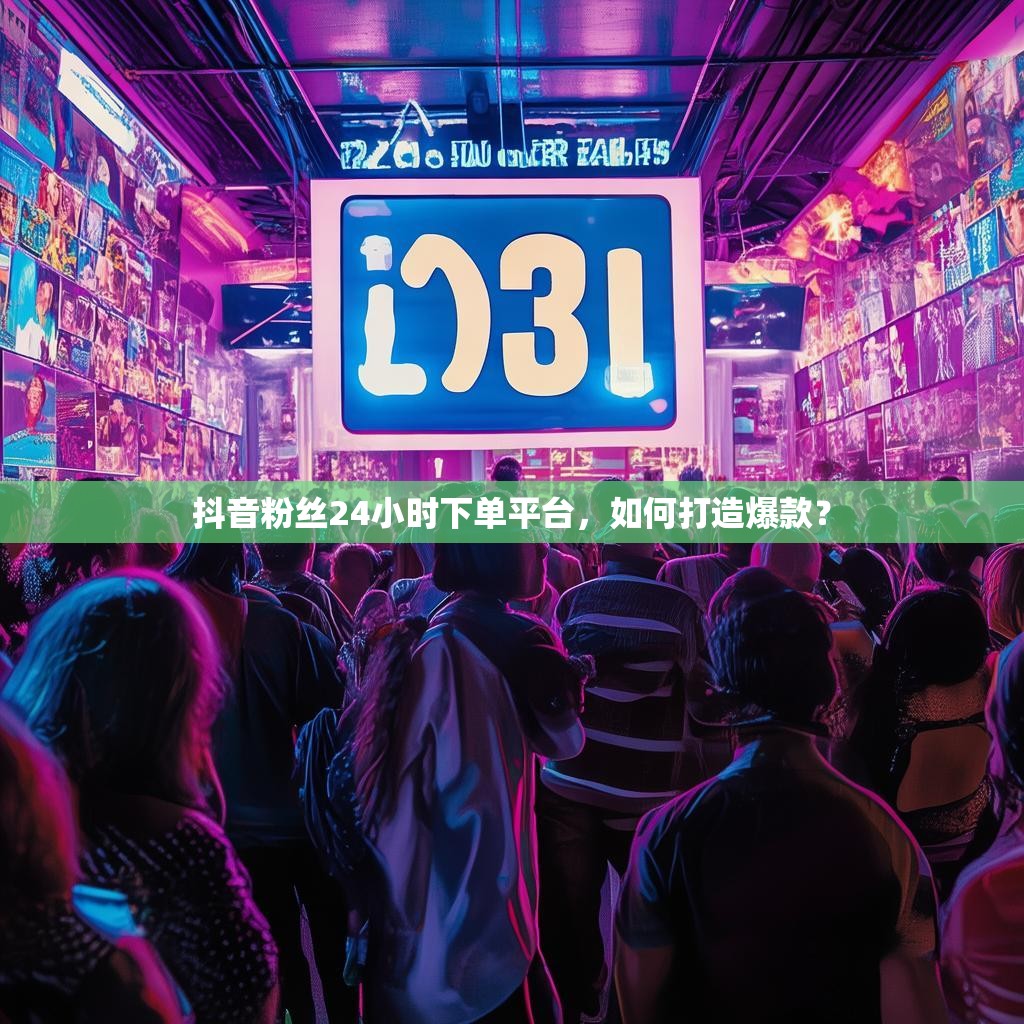 抖音粉丝24小时下单平台，如何打造爆款？