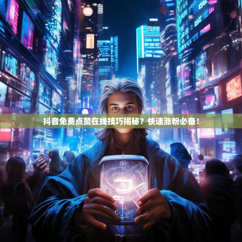 抖音免费点赞在线技巧揭秘？快速涨粉必备！