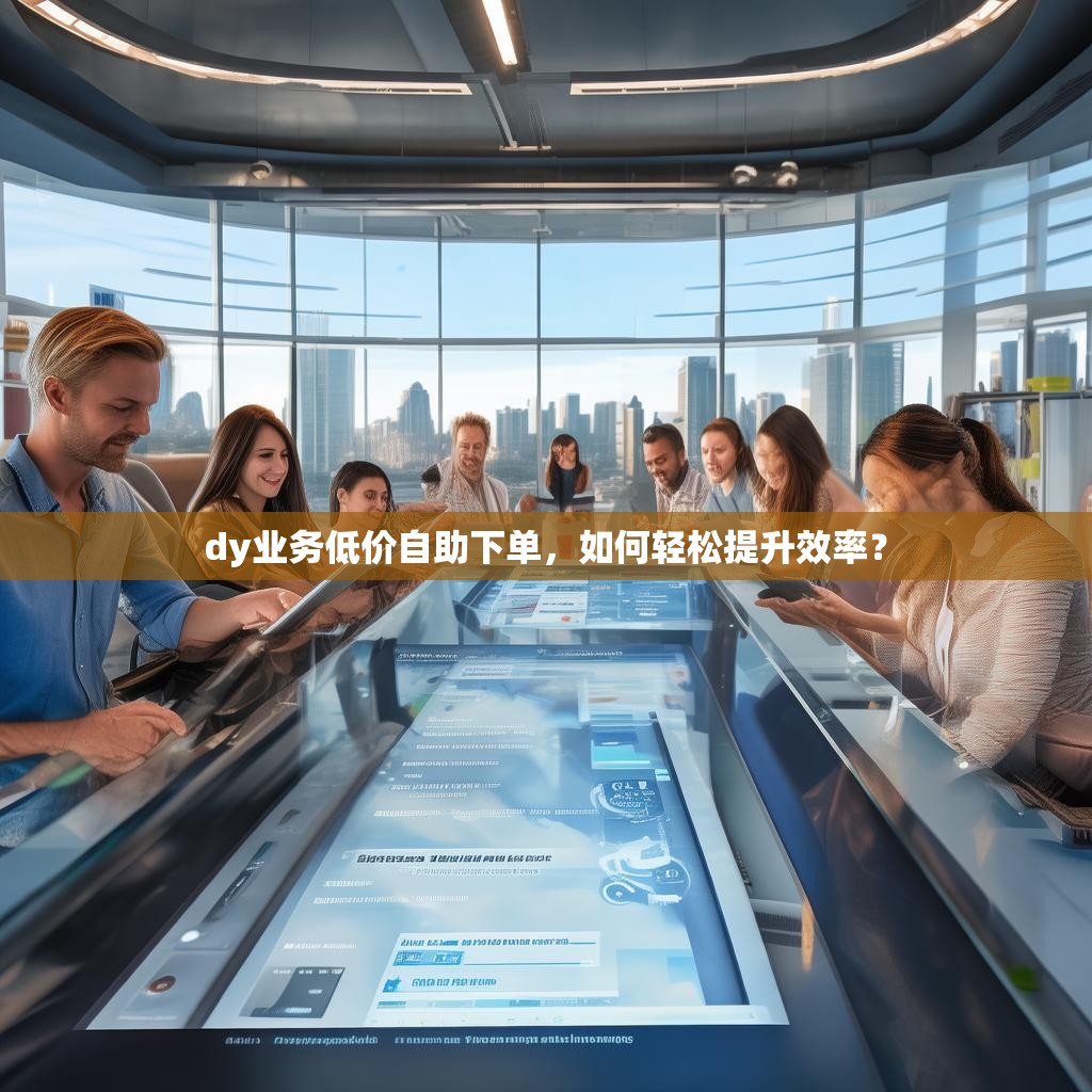 dy业务低价自助下单，如何轻松提升效率？