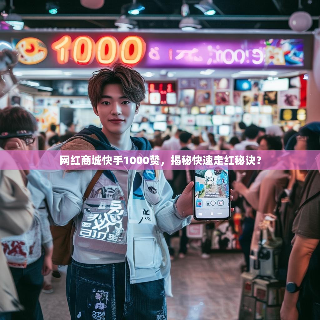 网红商城快手1000赞，揭秘快速走红秘诀？