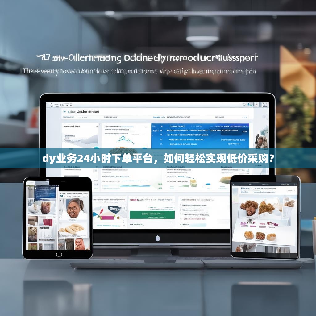 dy业务24小时下单平台，如何轻松实现低价采购？
