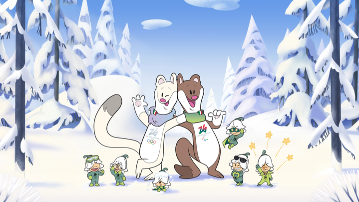 2026米兰冬奥会吉祥物揭晓，雪鼬姐弟的故事你知道吗？