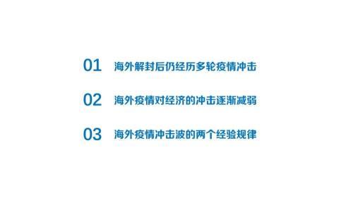 海外疫情管控放开后首轮冲击持续多久，经济影响几何？