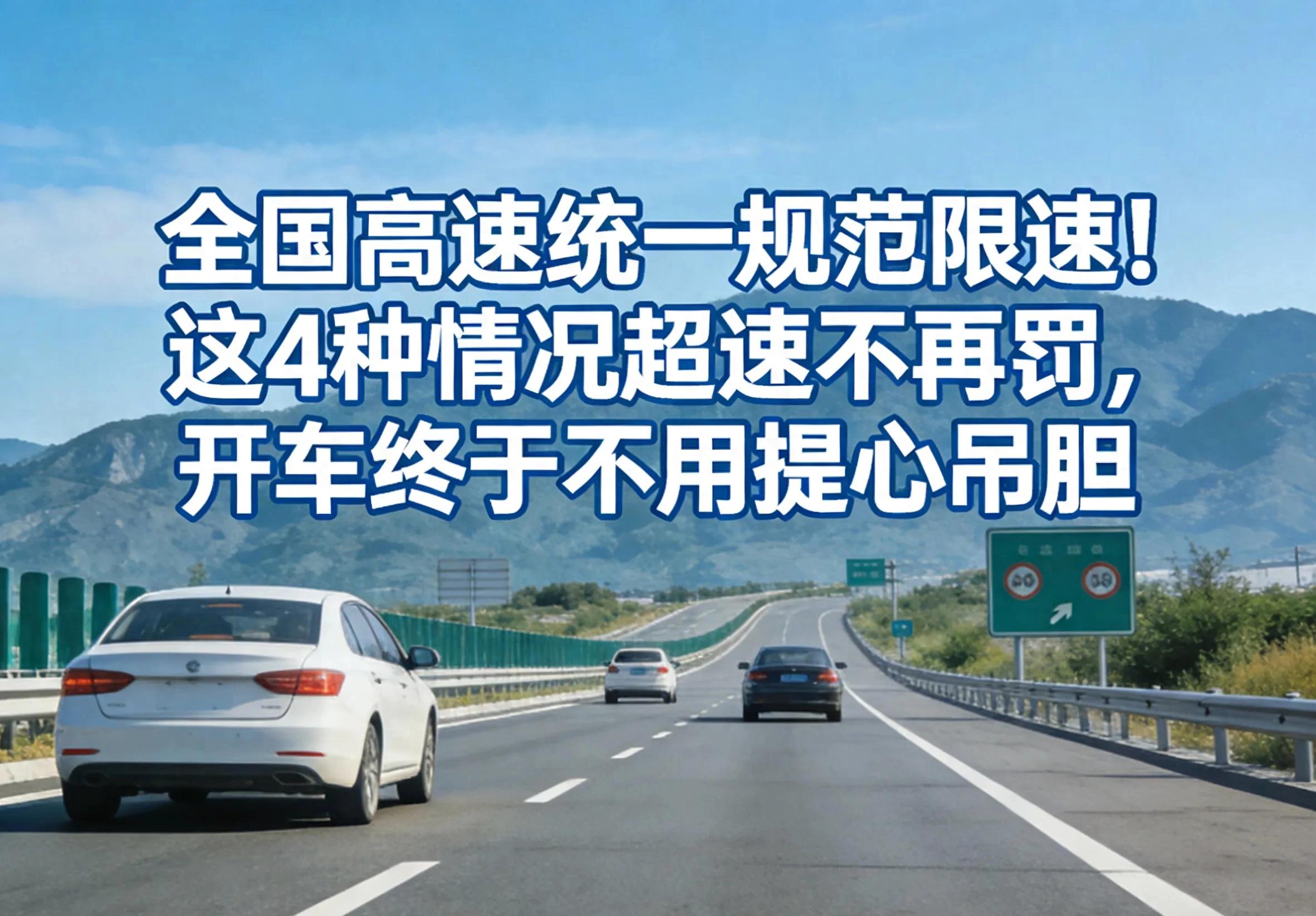 2026高速限速大变革！告别断崖式限速，整治隐蔽测速