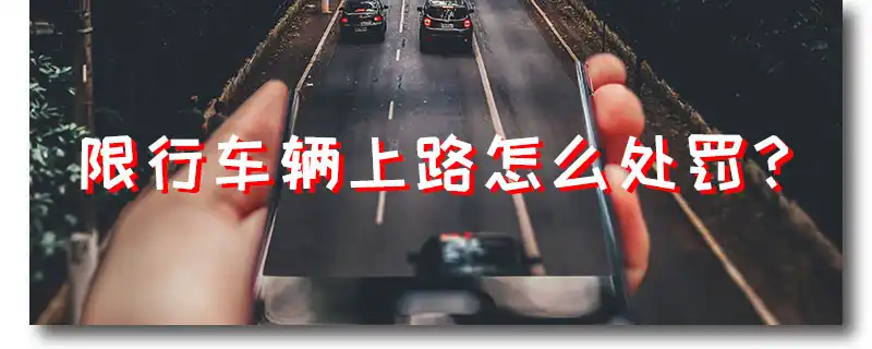 限号日驾车出行被罚？各地处罚力度、违章代码全知道