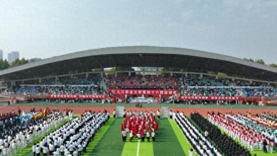 九江职业大学第四十六届田径运动会开幕式精彩回顾