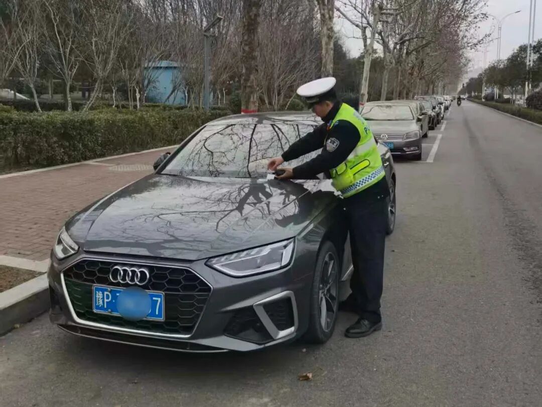 周口春节前整治机动车乱停乱放,这些路段成重点