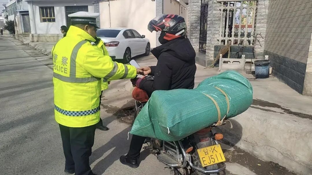 【交管新闻】聚焦重点、精准施策——交管大队全力筑牢新一年交通安全坚固防线