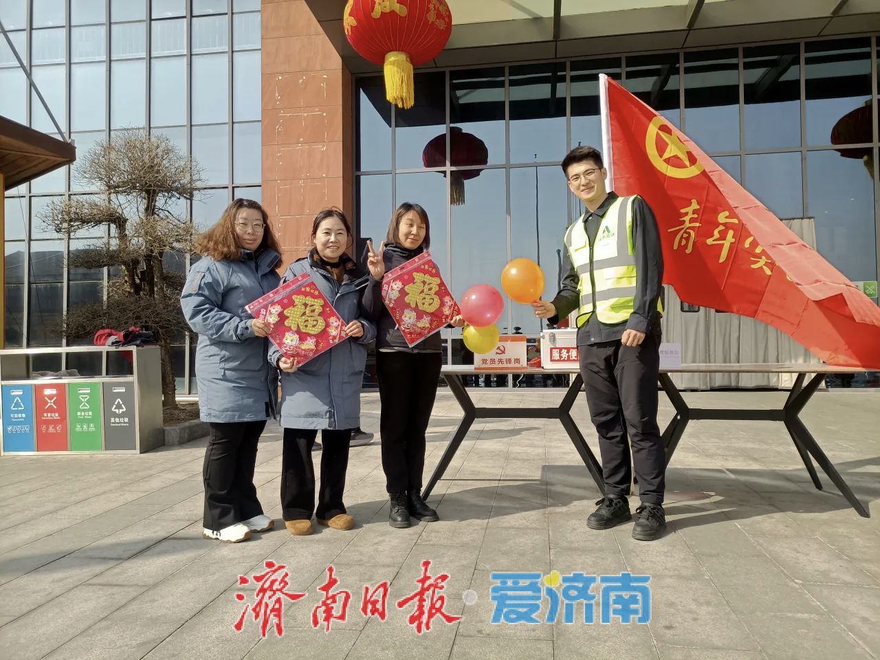 春运期间山东高速服务区:从过路地变体验空间,年俗满满