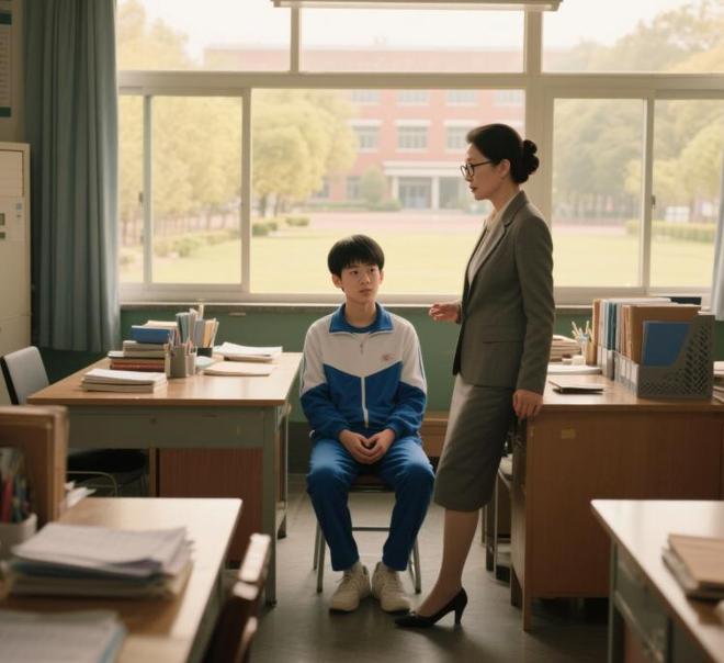 儿子高考考了238分，父母气得崩溃。他反手拿出录取通知书：别生气。