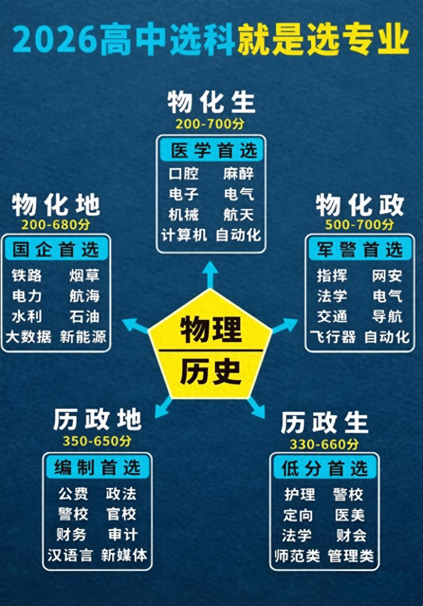 新高考物化政选科优势与走班全解析，家长学生必看